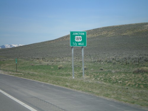 US-191 North Approaching US-189