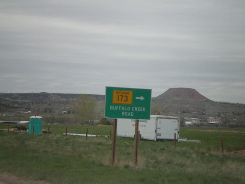 US-20 West/WY-789 North at WY-173