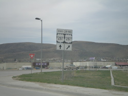 BL-80 West/US-287 North at US-287 By-Pass