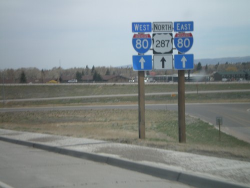 US-287 North at I-80