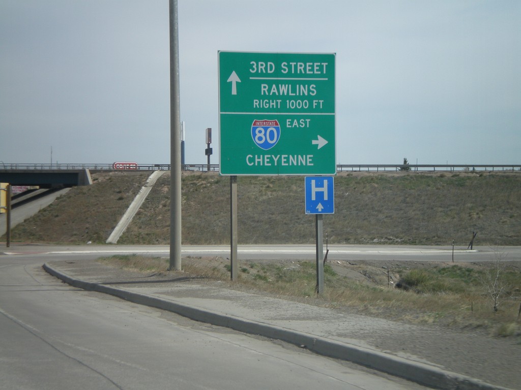 US-287 North At I-80 East