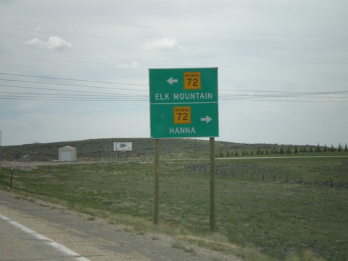 US-30 West/US-287 North At WY-72