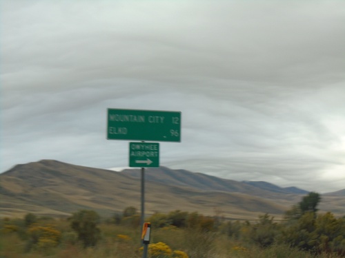 NV-225 South - Owyhee Road