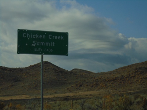 NV-226 South - Chicken Creek Summit