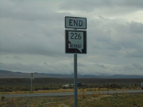 End NV-226 at NV-225