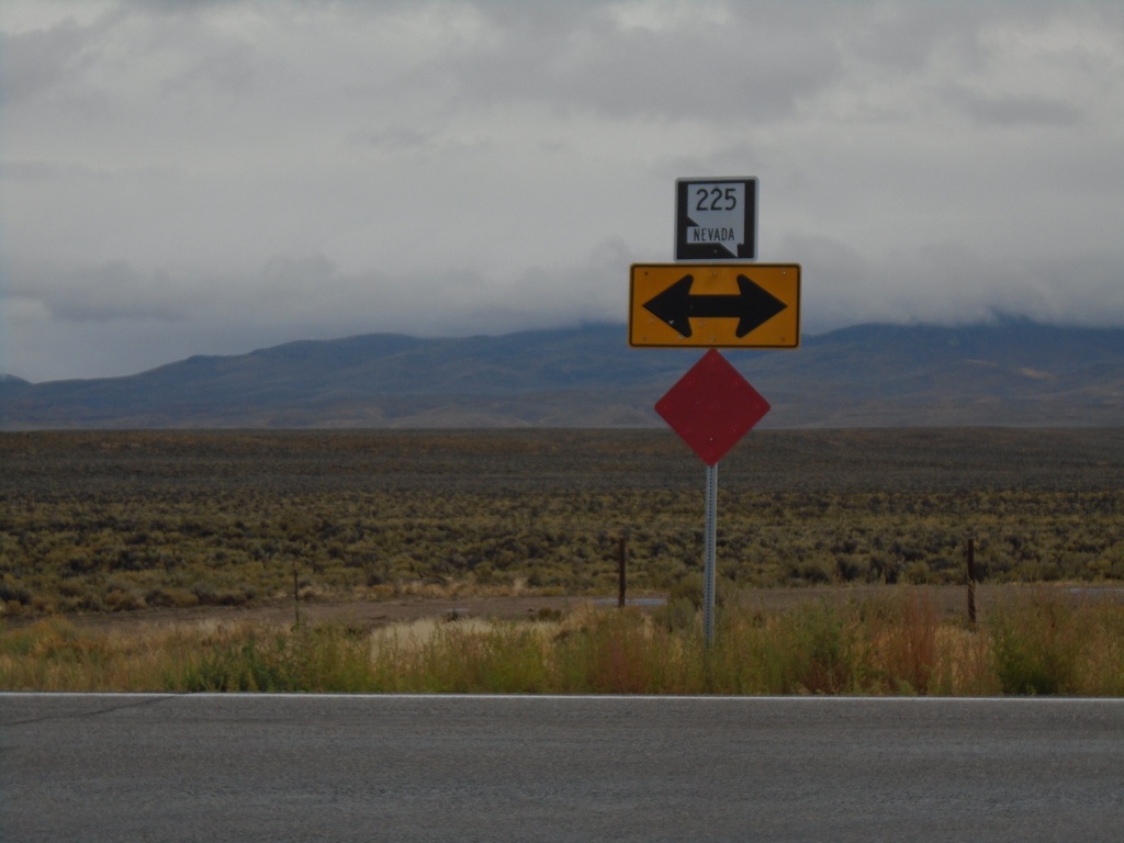 End NV-226 South at NV-225