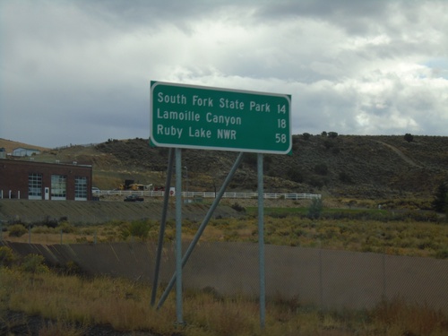 NV-227 South - Distance Marker