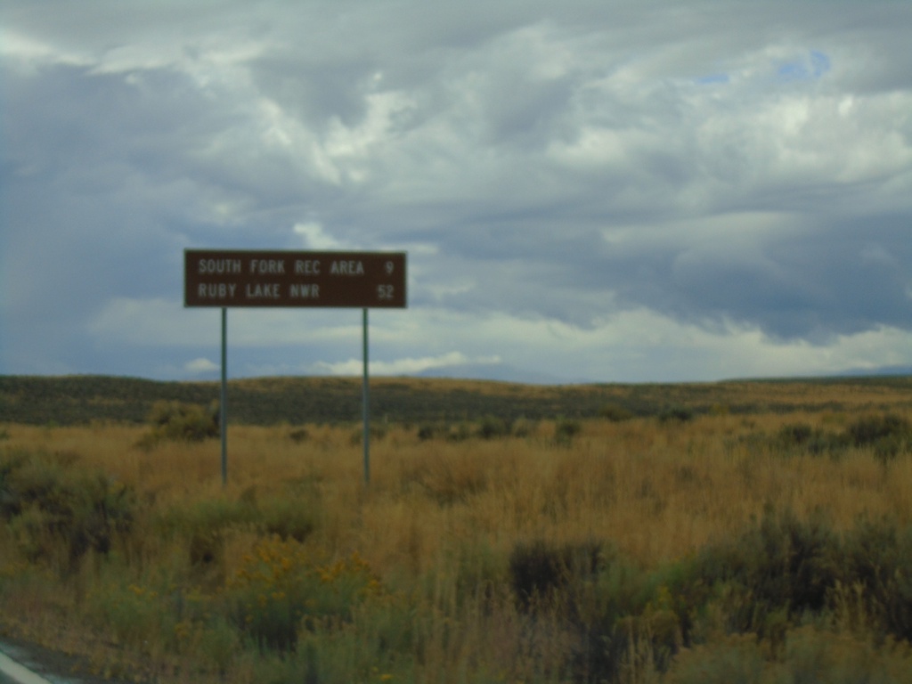 NV-228 South - Distance Marker