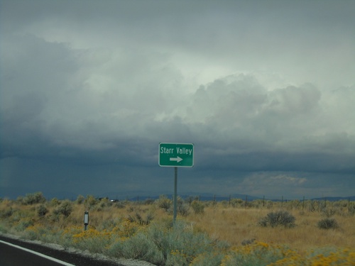 NV-229 North - Starr Valley Junction