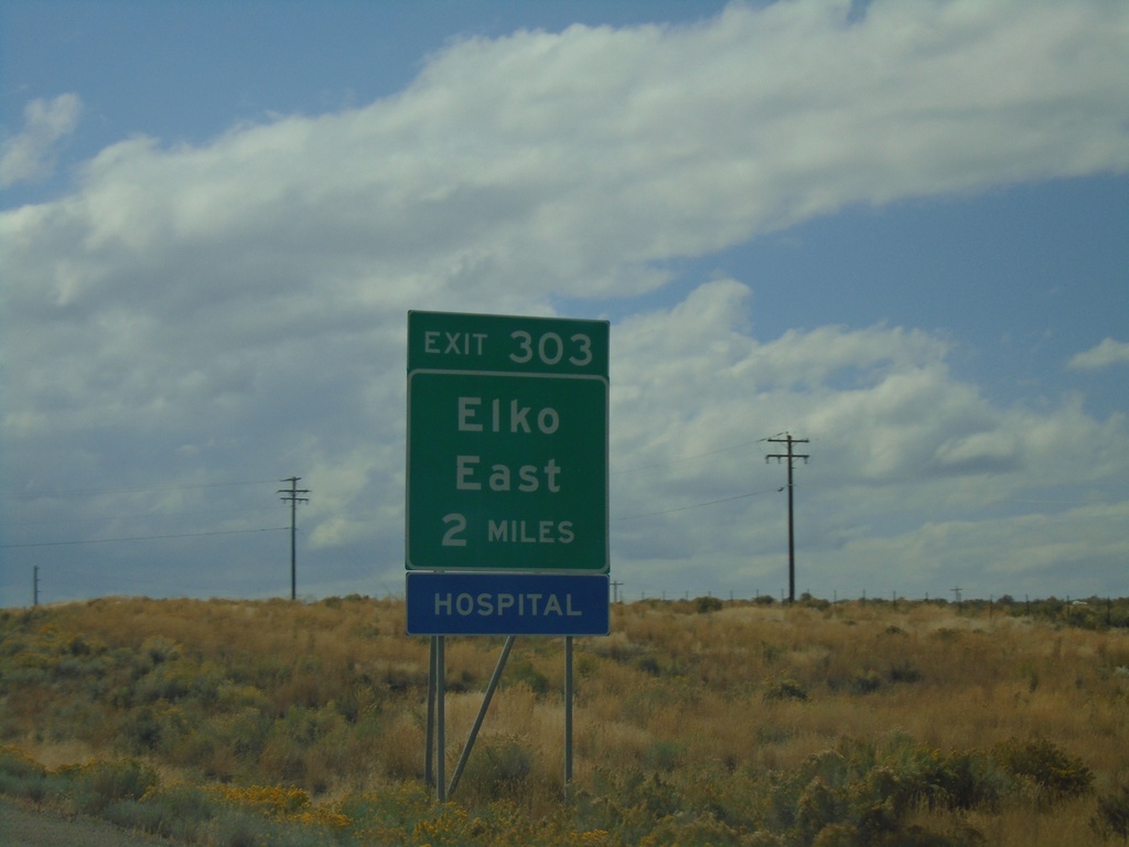 I-80 West - Exit 303