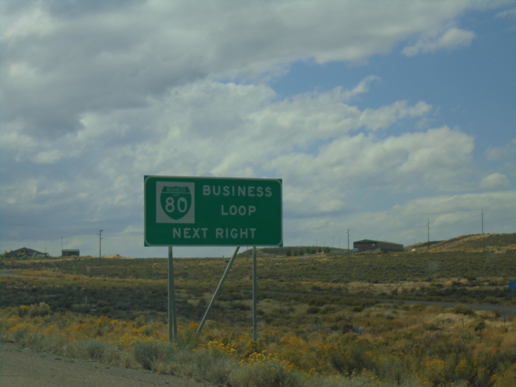 I-80 West - Business Loop