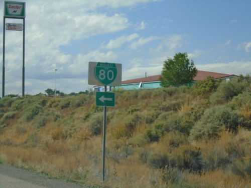 I-80 West Exit 303 Offramp