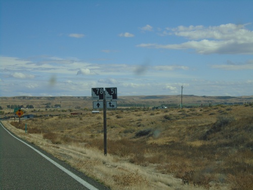 ID-78 East Approaching ID-51