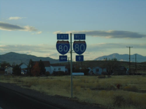 NV-789 South at I-80