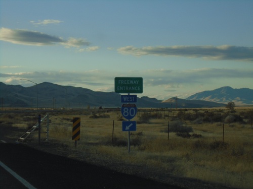 End NV-789 South at I-80 West