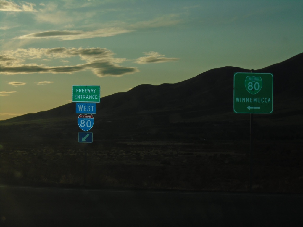 I-80 West - Exit 180 at BL-80/NV-794