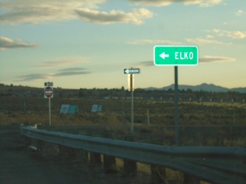 NV-789 South at I-80 East