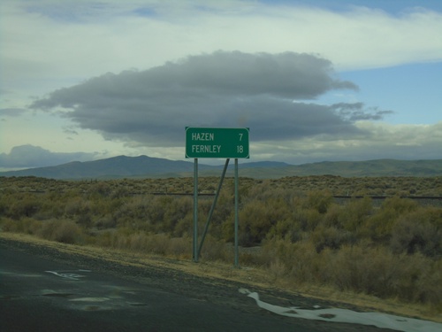 Alt. US-50 West - Distance Marker