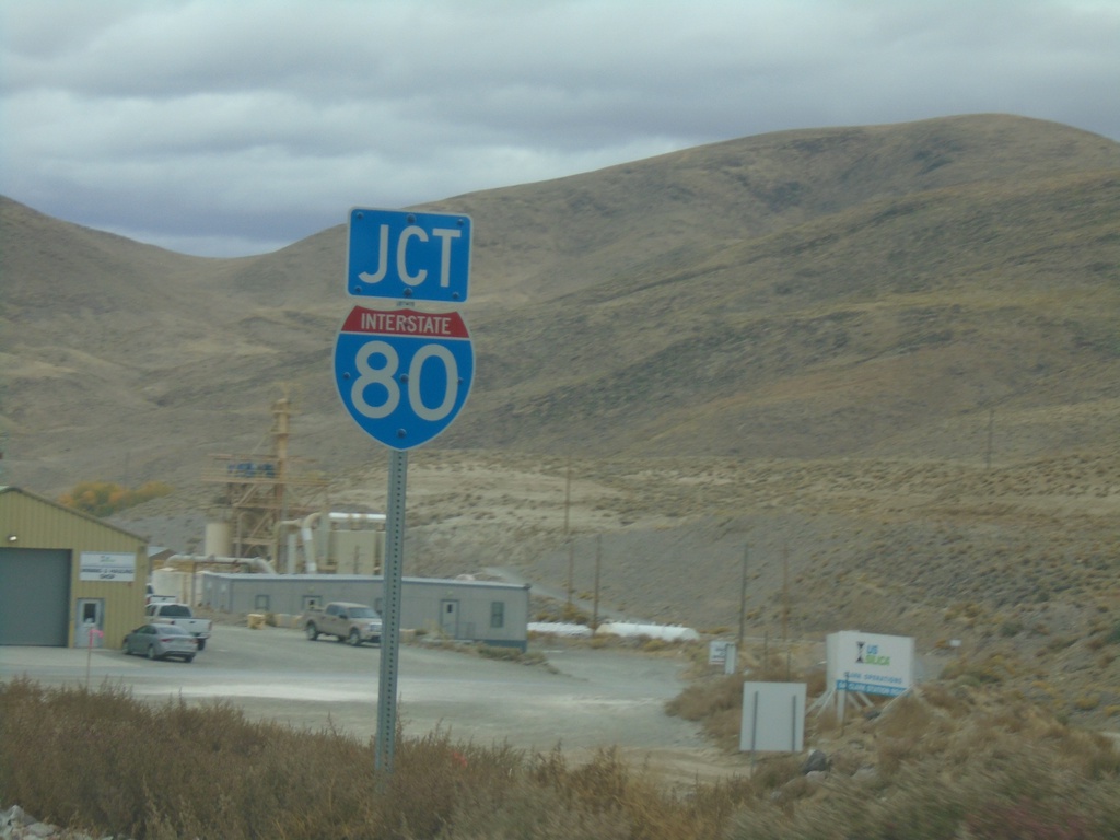 NV-439 North Approaching I-80