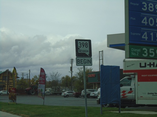 Begin NV-398 North - Lovelock