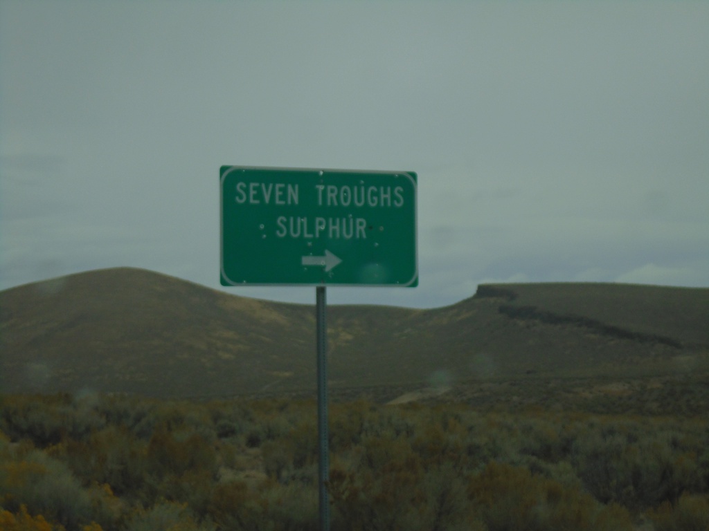 NV-399 West at Seven Troughs Road