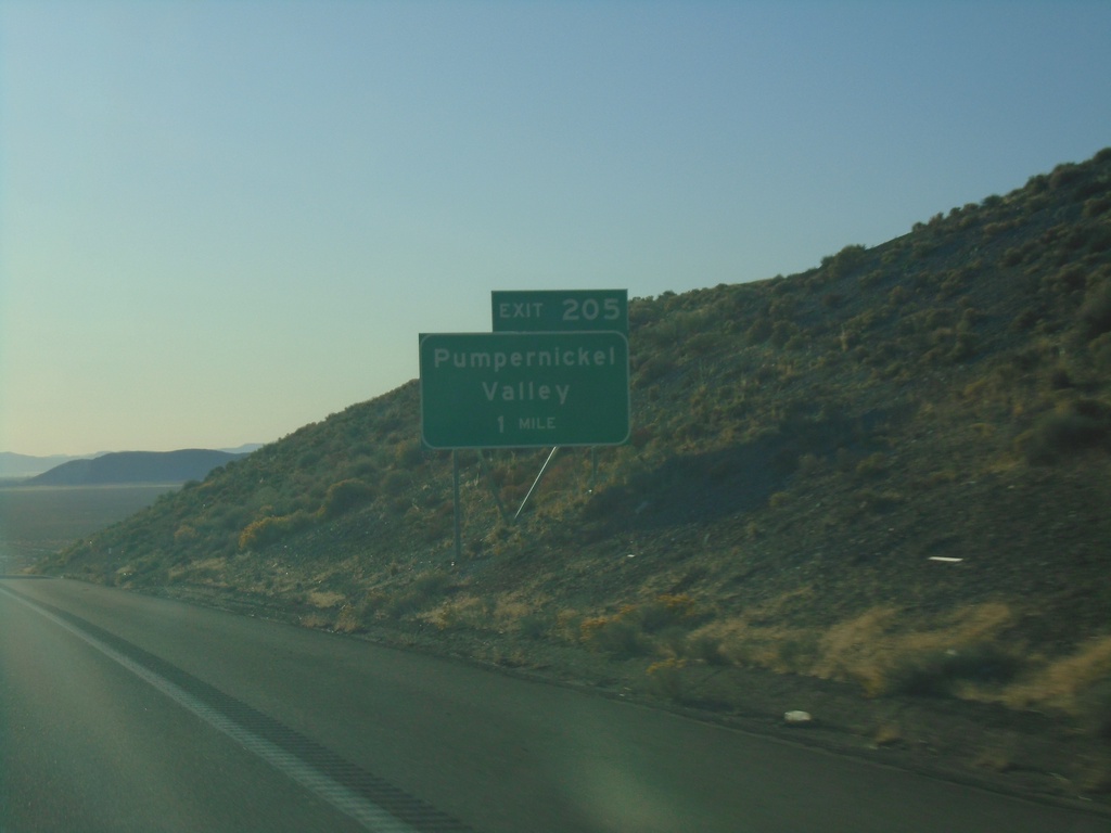 I-80 East - Exit 205