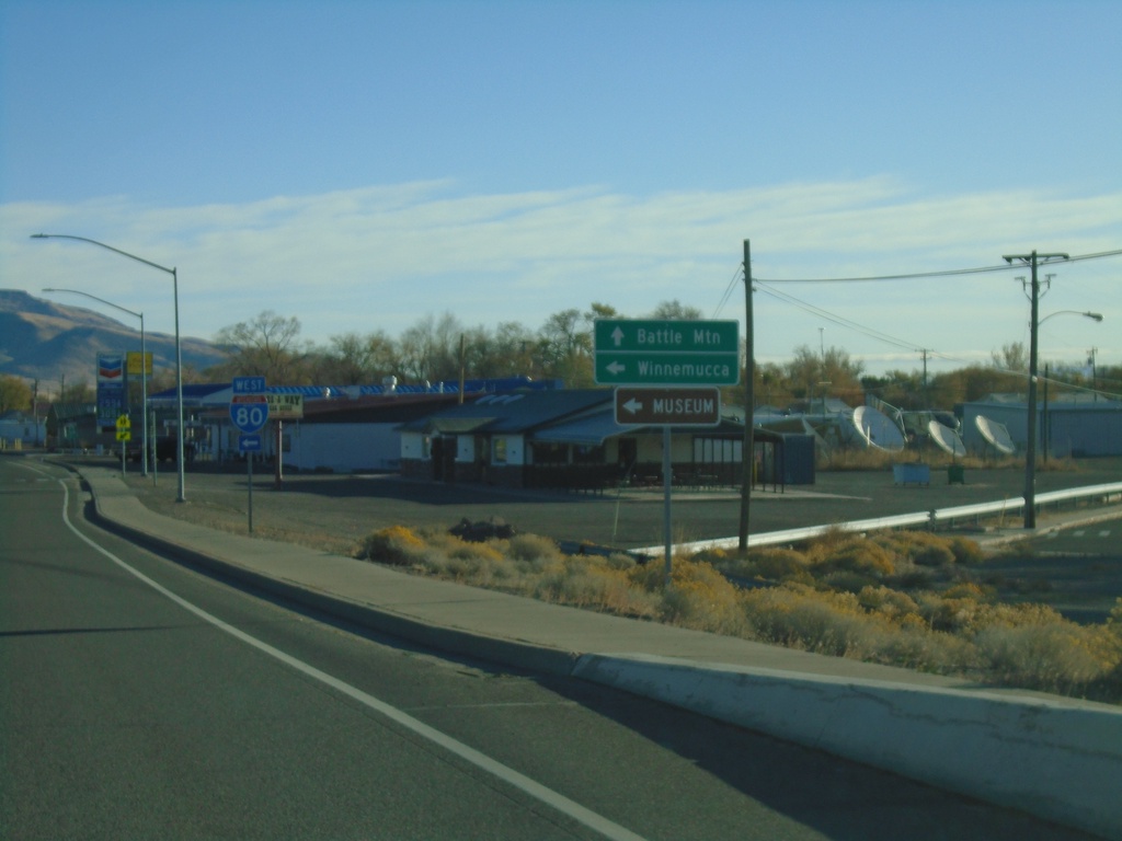 NV-305 North at I-80 West