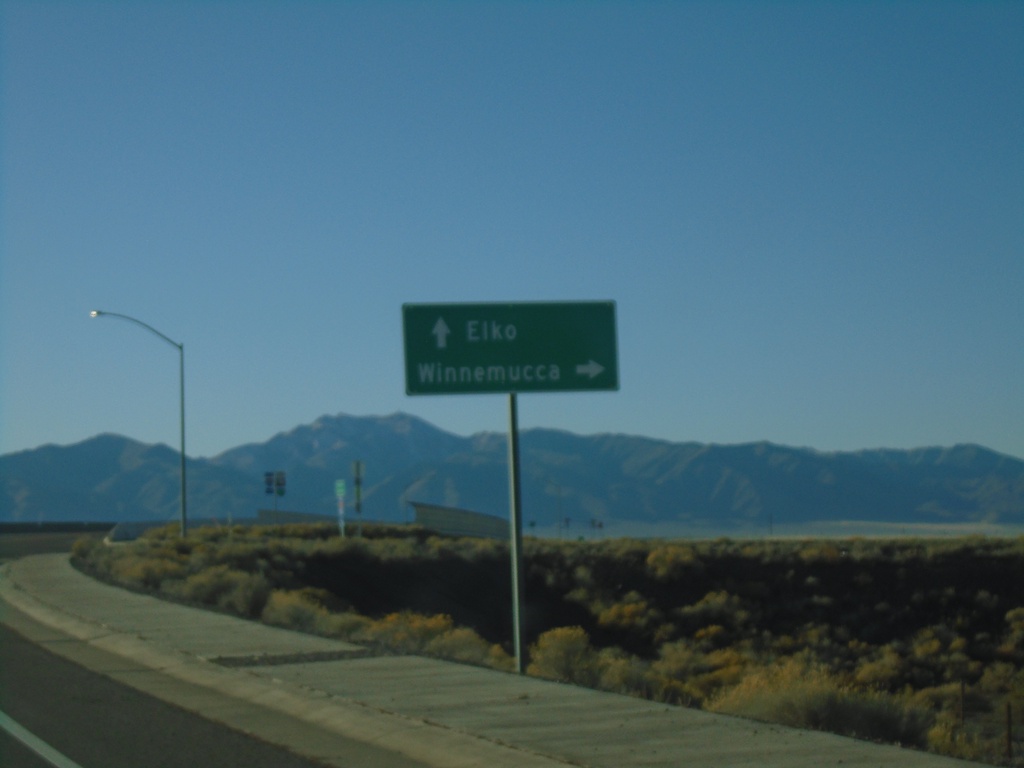 BL-80/NV-304 East at I-80 West