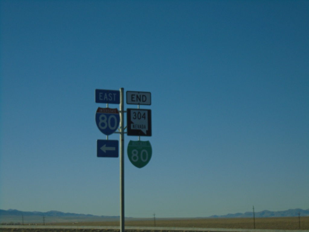 End BL-80/NV-304 East At I-80