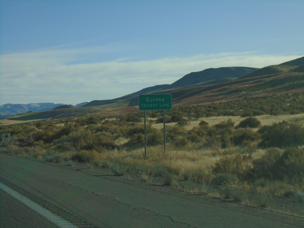 I-80 East - Eureka County Line