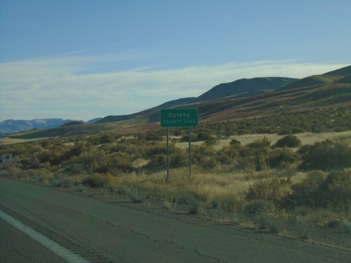 I-80 East - Eureka County Line