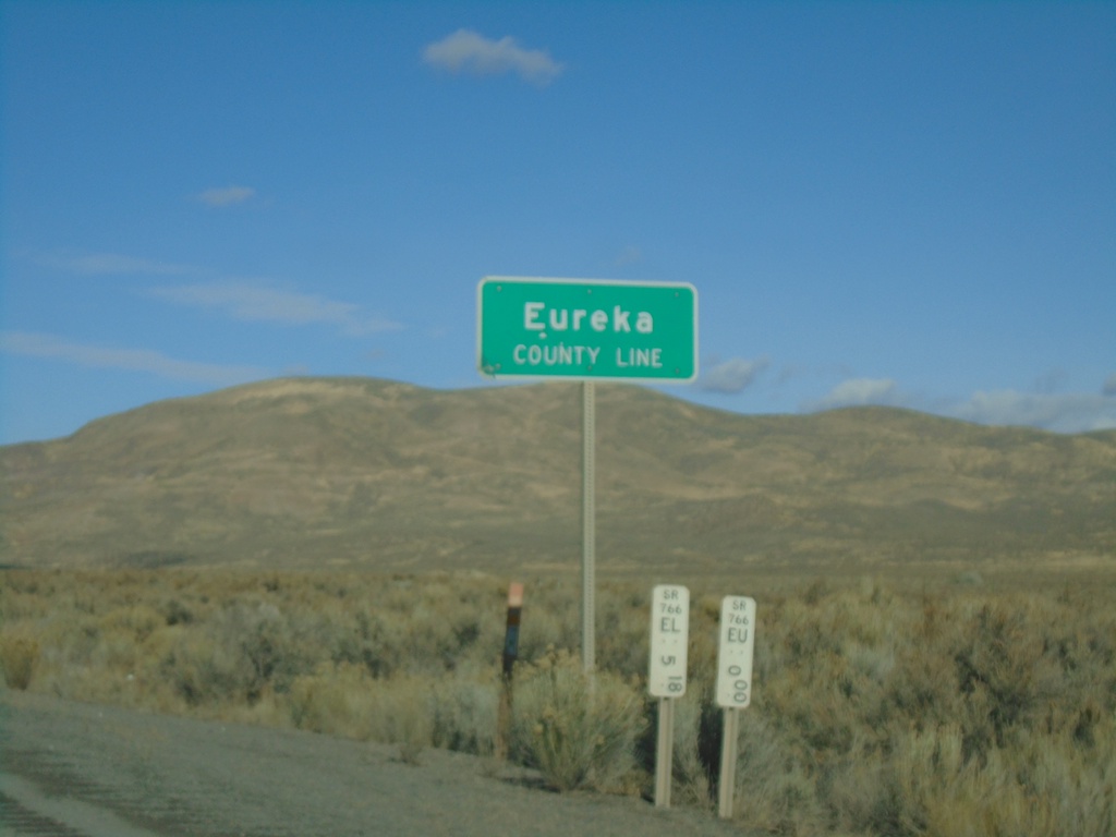 I-80 East - Eureka County Line