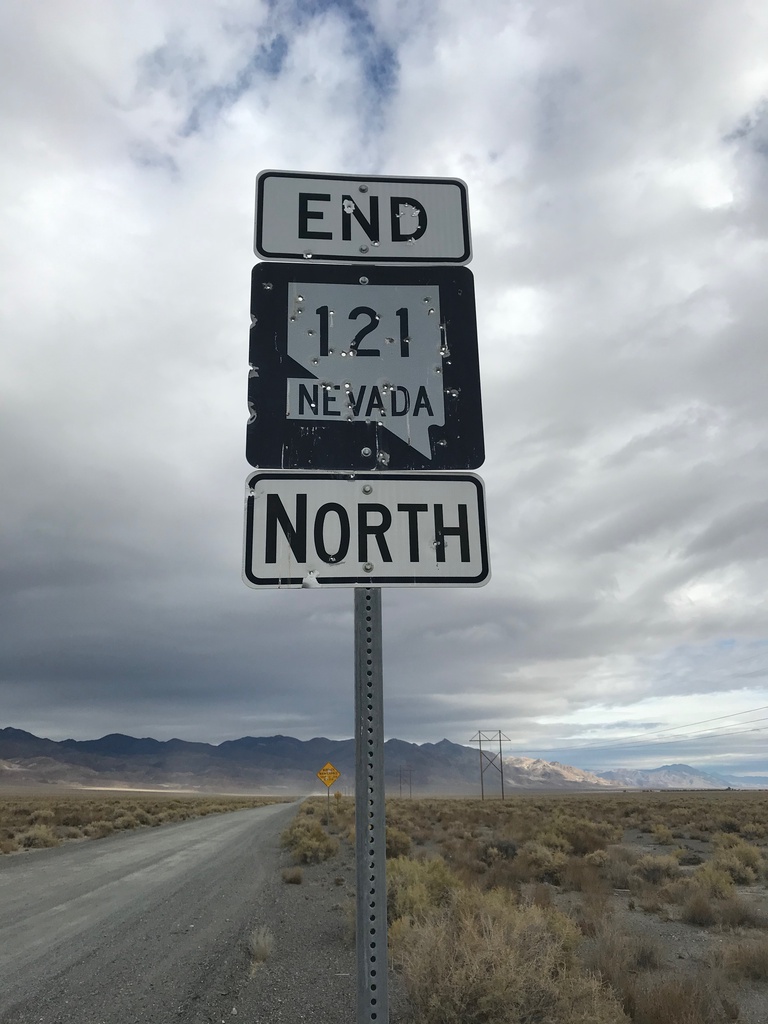 End NV-121 North - Churchill County