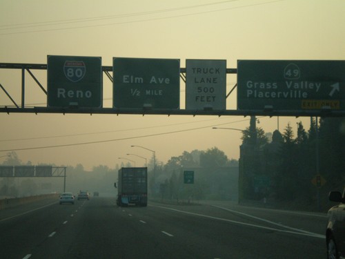 I-80 East Exit 119B and Exit 119C