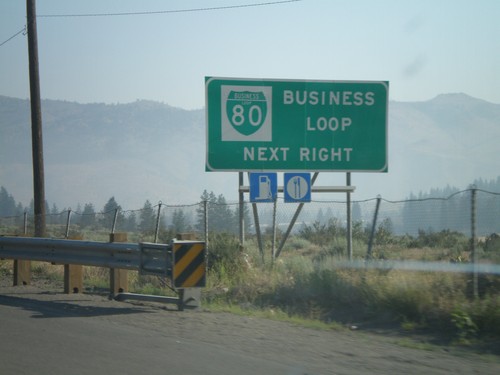 I-80 East Approaching Exit 2