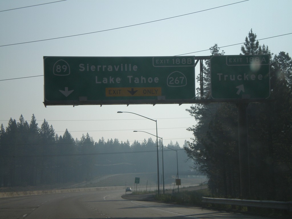 I-80 East Exit 188A and Exit 188B