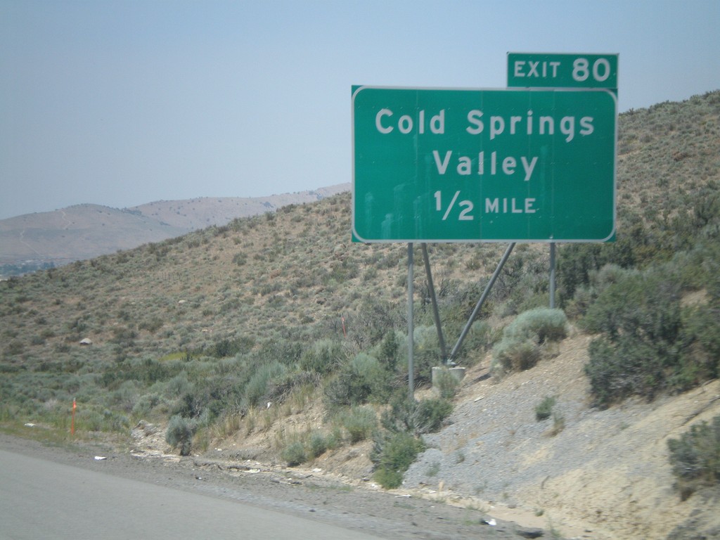 US-395 North Exit 80