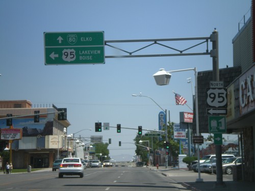 US-95 North/BL-80 in Winnemucca