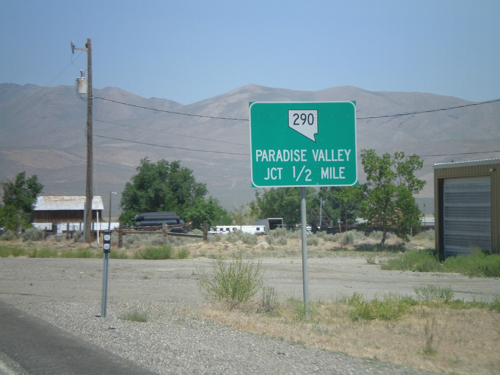 US-95 North at NV-290