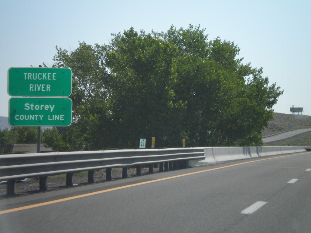 I-80 East - Storey County Line