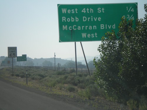 I-80 East - Reno Exits