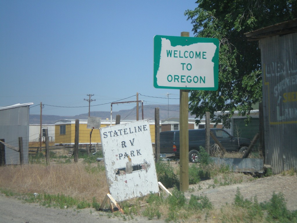 Welcome To Oregon - US-95 North