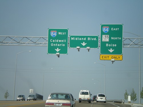 ID-55 North at I-84