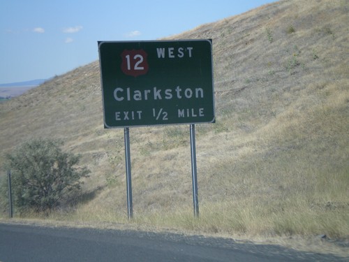 US-95 South Approaching US-12