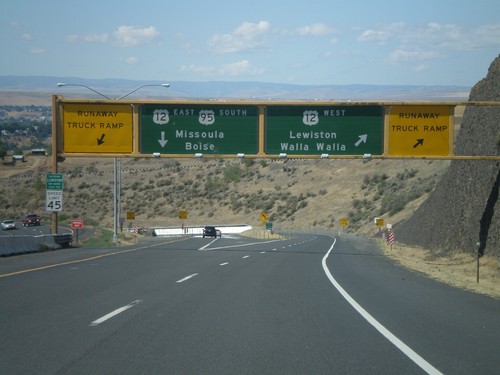 US-95 South at US-12