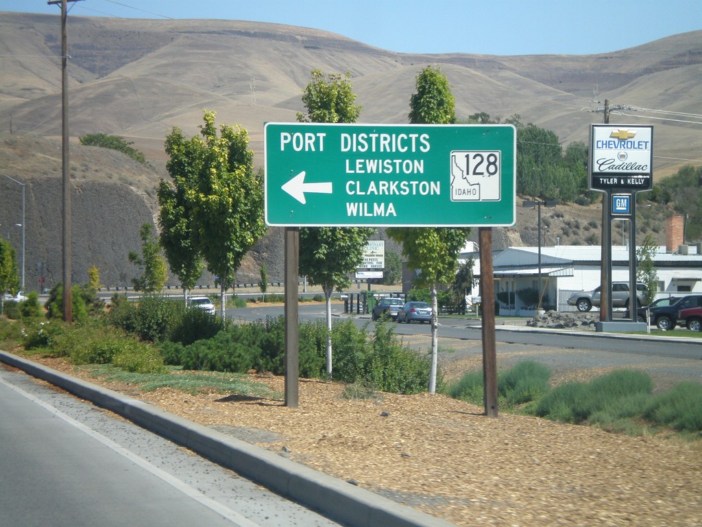 US-12 East at ID-128