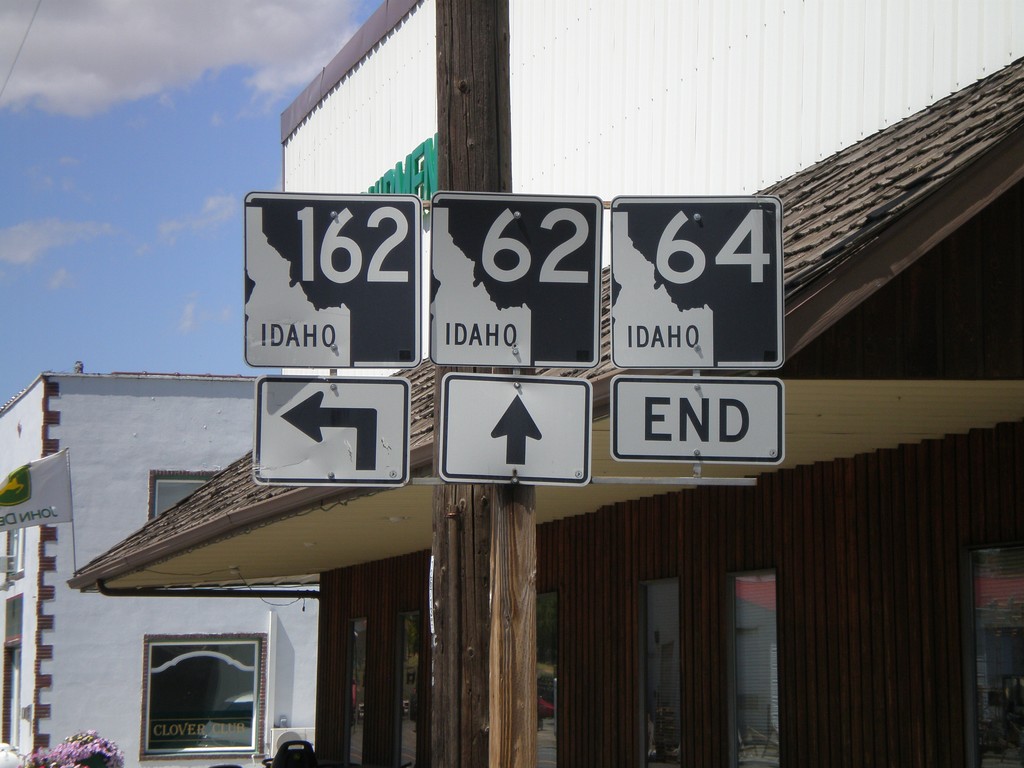 End ID-64 at ID-62 and ID-162
