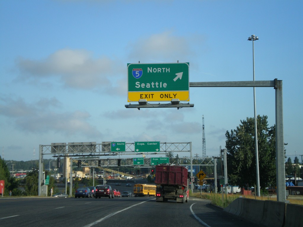 Marine Drive West at I-5 North