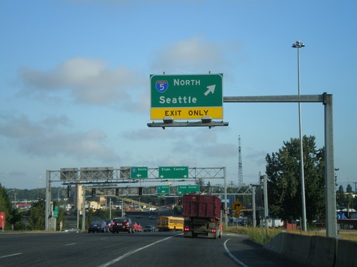 Marine Drive West at I-5 North