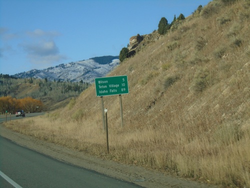 WY-22 West - Distance Marker